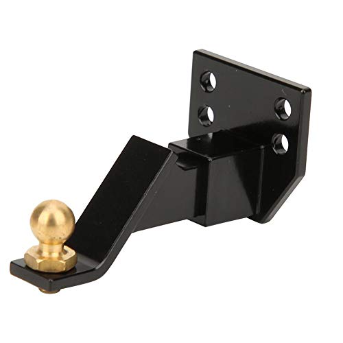Vbest life RC 1/10 Metallanhänger Haken Anhängerkupplung Traktorhaken RC Upgrade Zubehör Passend für D90 RC SCX10 CC01(Schwarz)