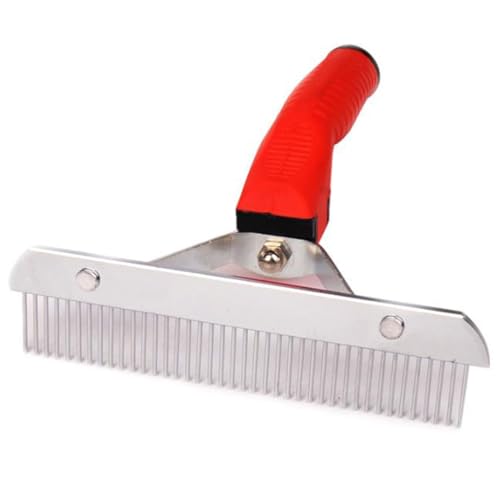 HAPINARY Dog Grooming Brush Brush for Dogs Cat Hair Remover Pet Comb Single Row Comb