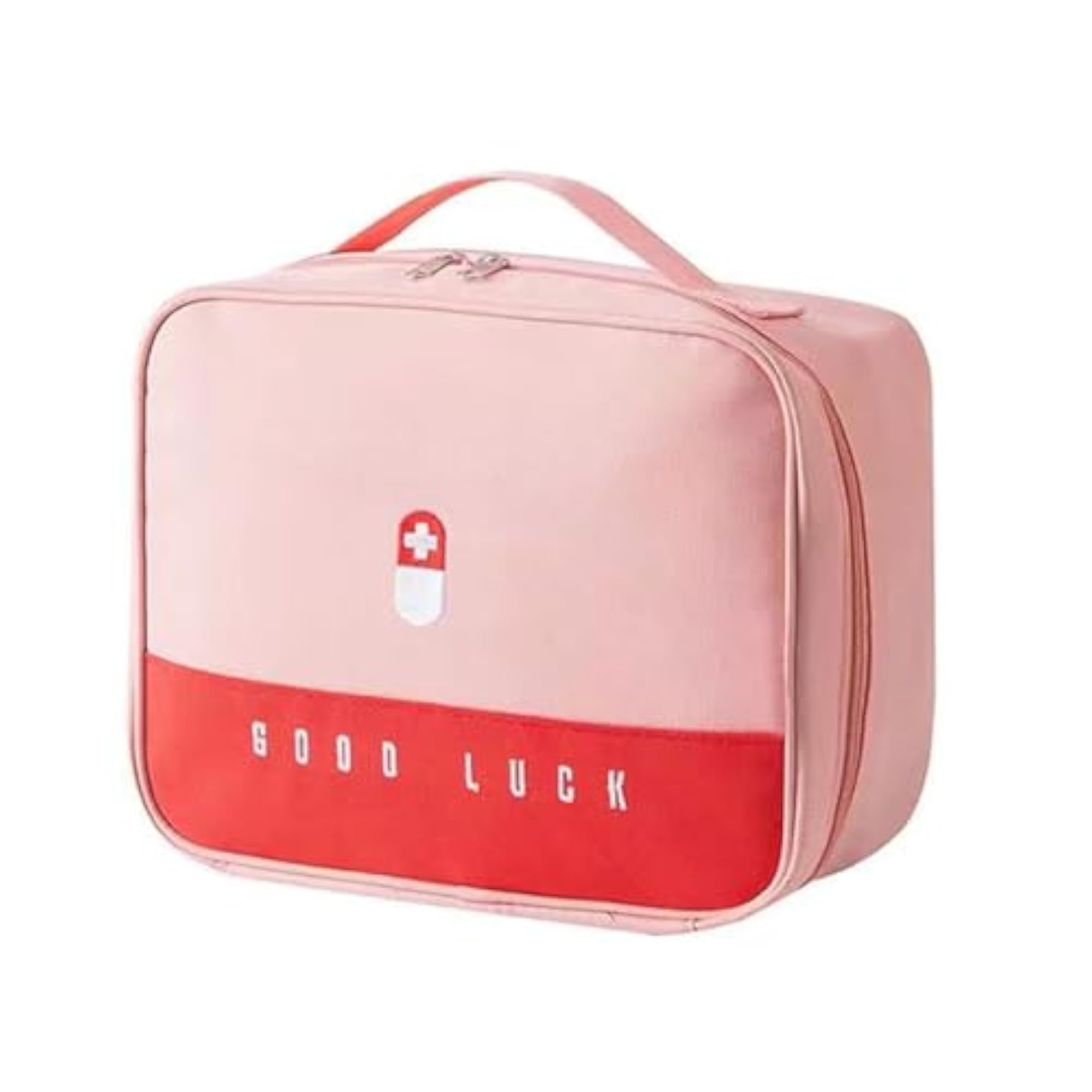 Empty First Aid Bag Travel Medicine Box Organizer
