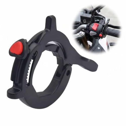 Hoiricn Motorcycle Cruise Control Assist, ABS Heart Shape Motorcycle Throttle Lock, Anti-slip Motorcycles Control Assist, Universal Cruise-Control Accessories for Most Motorcycles & Electric Vehicles
