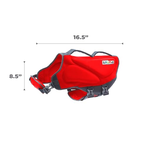 Outward Hound Dawson Swim Red Dog Life Jacket, XL by Outward Hound - Image 7