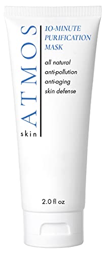 Atmos Skin Deep Cleansing Mask   All Natural Peel Off Face Mask for Blackheads & Whiteheads, Acne & Pore Remover, Blackhead Mask Remover for Face