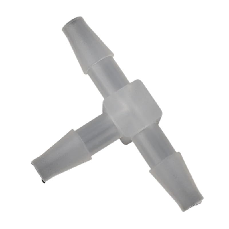100 stücke 1,6-15,8mm PP Kunststoff T-stück Anschlüsse Aquarium Aquarium Luftpumpe Armaturen Tropf Bewässerung Schlauch Gelenke(12.7mm Tee Pagoda)