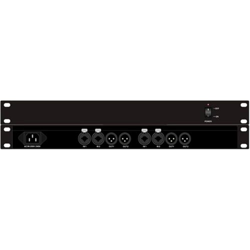 Supresor Profesional de Retroalimentación, Procesador de Audio Anti-Howling, Escaneo y Supresión Automáticos, Sin Daño a la Calidad del Sonido, Sin Requerir Depuración, para Escenarios en Vivo miniatura 1