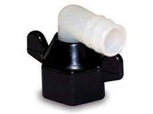 Shurflo 1/2 Inch Barbed Wingnut Elbow Fitting