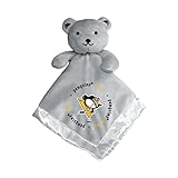 BabyFanatic Gray Security Bear - NHL Pittsburgh Penguins - Officially Licensed Snuggle Buddy