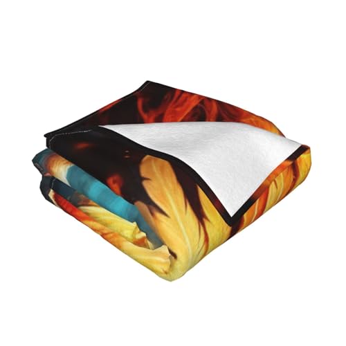 Couverture micro polaire Phoenix légère et chaude pour lit et salon - 8