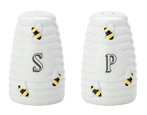 English Tableware Company Bee Happy Salt and Pepper Shaker Set Pots - Bee Happy Range