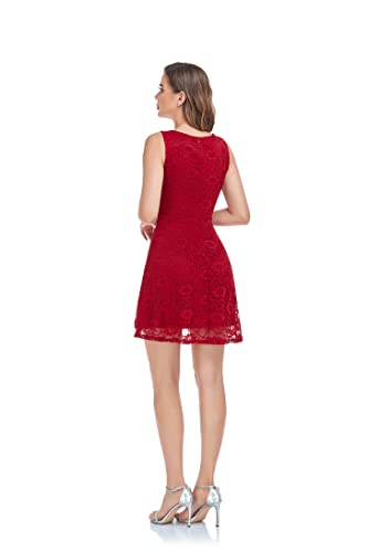 Image of ODCOCD Women's Lace Dress /Above Knee