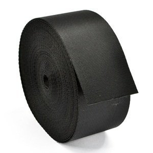 10 Yards Black Nylon Heavy Webbing Strap (2 Inch)