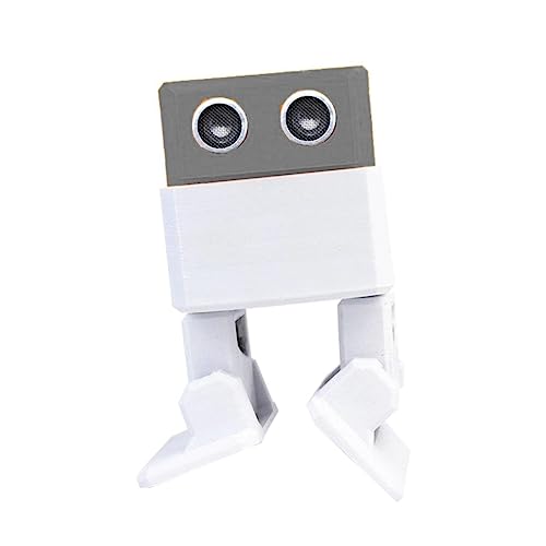 Image of OTTO Interactive DIY Robot for Kids - 3D Printed DIY Robot compatible with Aduino (full DIY Kit) (Parts Parts Only) (Light Grey)