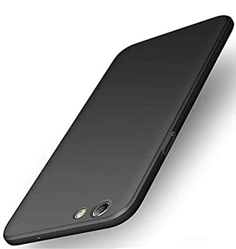Image of Mobile Back Cover Case for Oppo A57 (Silicone Case|CameraProtection|Black SC1510)