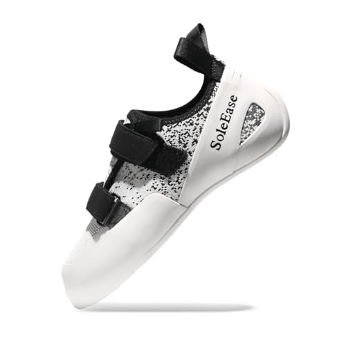 SoleEase Entry-Level All-Around Men & Women Climbing Shoes for Gym and Sport Climbing (007Grey,41)