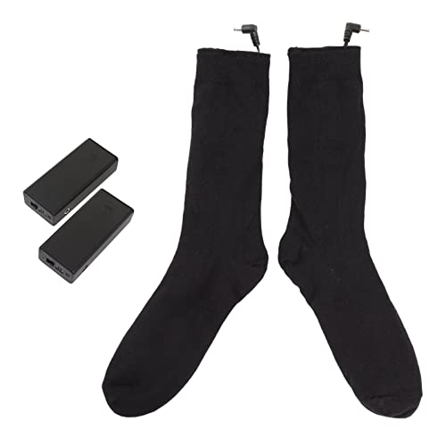 Heated Socks, Rechargeable Heated Socks, Electric Heated Socks for Men Women, Washable Battery Powered Foot Warmer Heating Socks for Hunting Skiing Sports Outdoors