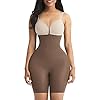 FeelinGirl-Shapewear-for-Women-Tummy-Control-High-Waisted-Shorts-Under-Dresses-Invisible-Body-Shaper FeelinGirl Tummy Control Shapewear High Waist Body Shaper for Women Control Shorts Butt Lifter Thigh Slimmers Light Brown