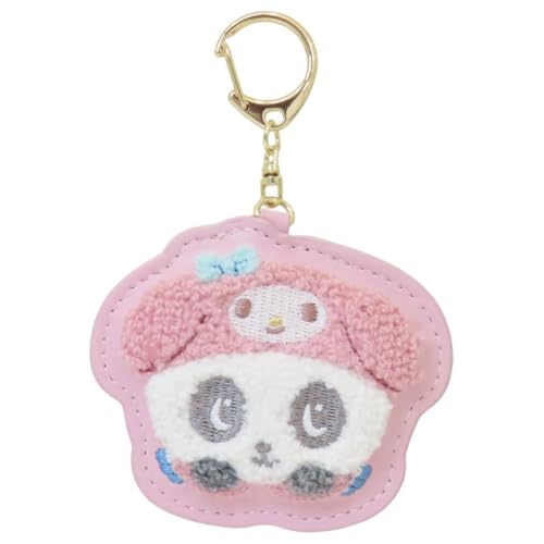 マリモクラフト パンシェル×サンリオキャラクターズ サガラキーホルダー/バッグチャーム キーホルダー かわいい パンシェル×マイメロディ 約W79×H67×D10mm