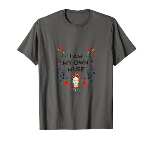 Frida Kahlo Art 'I am my own muse' Cita Feminismo PAPL1673 Camiseta