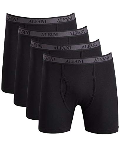 Alfani Men's 4 Pack ALFATECH Microfiber Boxer Briefs
