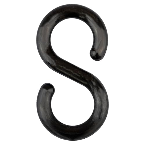 Image of Mr. Chain S-Hook, 2 in Length, Black, Pack of 25 (50303-25)