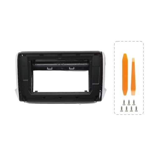 Cadre d'autoradio Peugeot 208 idéal pour installer un écran GPS de voyage 10.1"