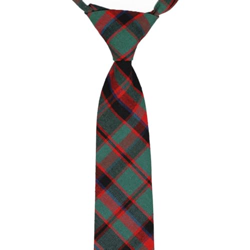 tiemart Boys' Plaid Breakaway Tie3