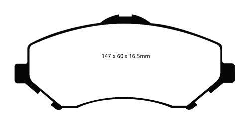 Image of EBC Brakes UD1273 Ultimax OEM Replacement Brake pad
