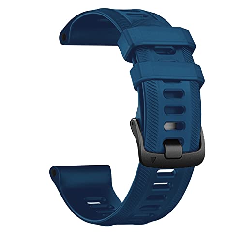Bracelet silicone 22mm Garmin Forerunner 955 QuickFit noir - 3