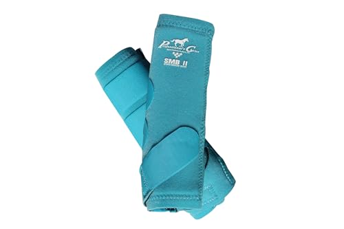 Professional's Choice Equine SMBII Sports Medicine Boots | Sold in Pairs | Turquoise | Small
