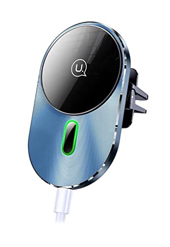 USAMS Support Voiture Magnétique/Chargeur sans Fil CD170-15W - Gris