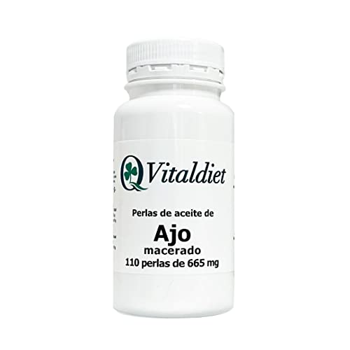 Perlas de Aceite de Ajo macerado 110 perlas de 665 mg Mensan