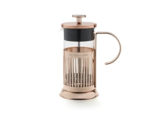 Leopold Vienna Caffettiera French Press rame 350 ml