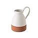 Caraffa con manico grande in ceramica Terracotta rustica, da 22 x 17 x 25 cm - LOLAhome