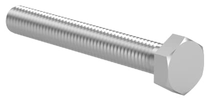 Viti Testa Esagonale M8 (8mm) In Acciaio Inox A2-70 – Confezione Bulloni Metrici Timco Completamente Filettati - Foto 4