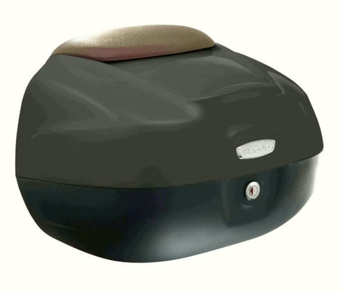 Top Case Piaggio 37L protégez votre casque avec le coffre Gris 742/B