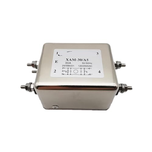 Filtro de potencia monofásico XAM-30/A5 para solucionar averías por parpadeos y picos en 220V 3