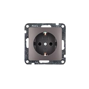 Unitec Monaco Unterputzdose mit Kindersicherung, 1 Stück