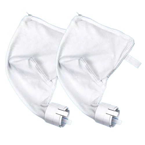 KRHUQT Sacs de Nettoyeur de Piscine, 2 Pack Sac de Filtre de Piscine en Nylon avec Fermeture éclair pour Polaris 360 et 380, Pièces de Rechange pour...