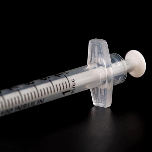 SKXZK 1ml/cc 30G Kunststoff Mehrzweck-Messwerkzeuge, einzeln verpackt (100Pack) (Packung mit 2)