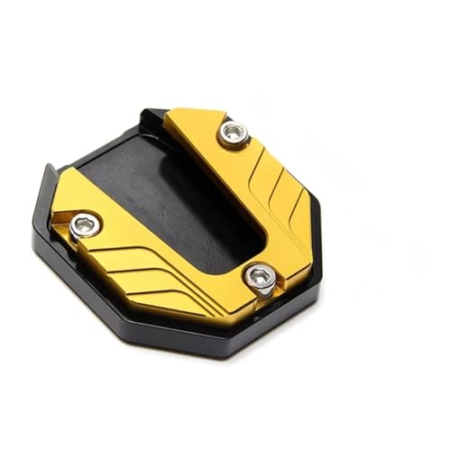 Extension béquille moto Yamaha FZ6 S2 et FZ8 patin élargi en alu usiné