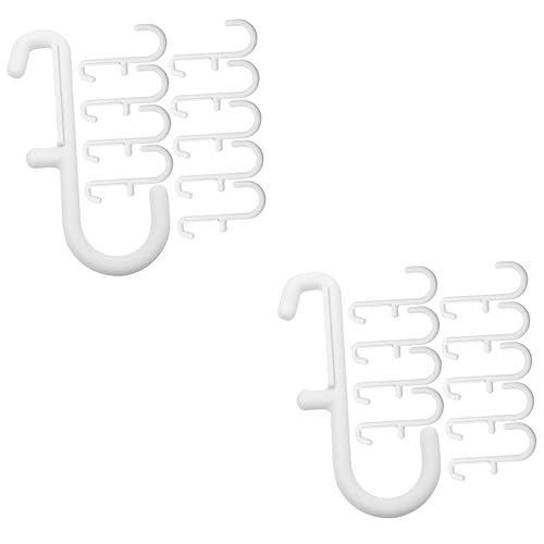 Alipis 2sets 10pcs J Shape Pegboard Hooks for Jewelry Keys Small Tools Easy to Install Pegboard Organizer for Home Garage Workshop and Storage 10pcs*2