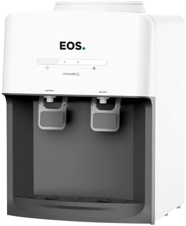 Bebedouro de Mesa para Garrafão Eos Mineralle Eletrônico Branco E...