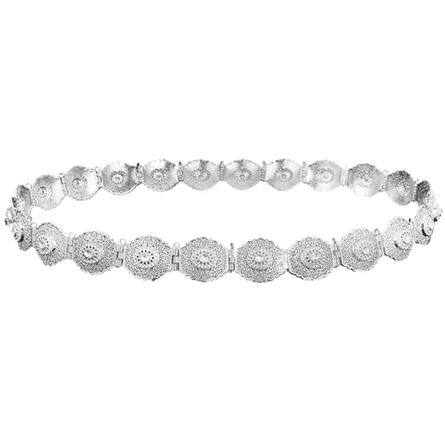 Russian Caucasus Belt For Women Ethnic Long Robe Waist Belt With Rhinestones Wedding Party Waist Decorative Hollow Corset