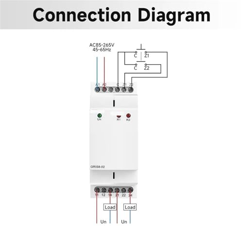 Relais isolé GRIS8 10A AC 85V-265V anti-interférence signal - 6