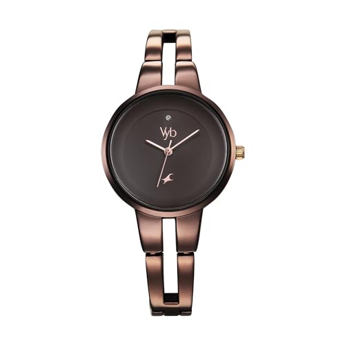 Fastrack Alloy Analog Brown Dial & Band Womens Watch-FV60035QM01W (B0CXF2X8HM) Amazon Price History, Amazon Price Tracker