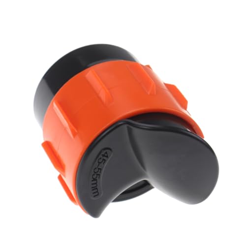 Image of Motorcycle Fork Seal Cleaner Tool, Universal Motorcycle Front Fork Saver Cleaner, fits all 45-55mm Front seal mate Oil Level Shock Repairing Absorber Tool (Orange)