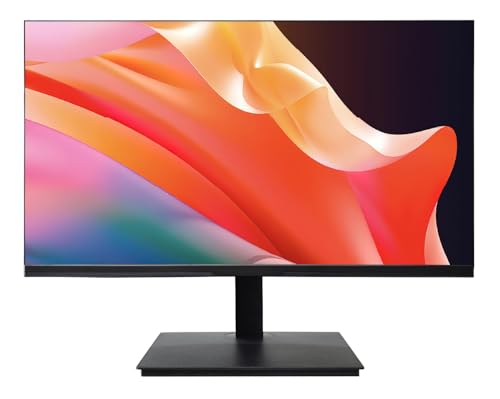 Image of AE-LED27-HS 27 Inch HD LCD Monitor, High Definition Screen, 1080p, 10-Bit Image Processing, Industrial Grade, Built in Speakers, USB Playback, HDMI /VGA Inputs