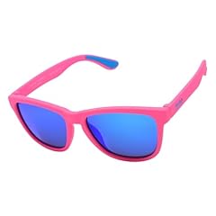 Hot Pink Frame/ Blue Mirror Lens