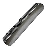 JICOMUS二胡半硬質ケース楽器バッグ、耐衝撃性と防水性設計ポータブル二胡調節可能なショルダーストラップ三手、メッセンジャー、二胡アクセサリー収納ボックス (グレー色（ブラッシュ仕上げ）)