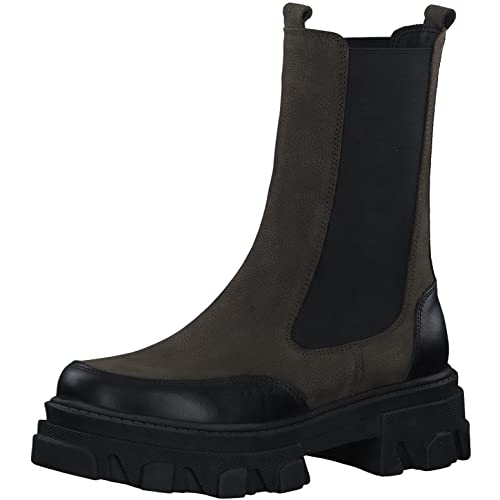 s.Oliver Chelsea-Stiefel 5-5-25467-39 Grün Red Label