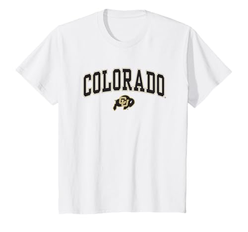 Kids Colorado Buffaloes Kids Arch Over White T-Shirt